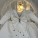 Rochie printesa Ayva White Train Dress