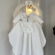 Rochie printesa Ayva White Train Dress
