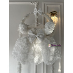 Rochie fete White Rose Flowers