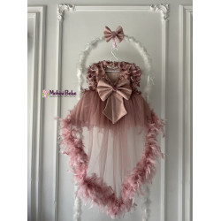 Rochie fete Dusty Pink Heaven