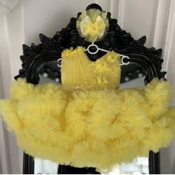 Rochie printesa Yellow Niara