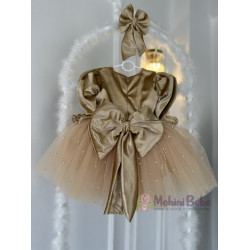 Rochie printesa Annya Beige