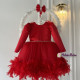 Rochie printesa Red Ayva