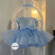 Rochie printesa Blue Mira