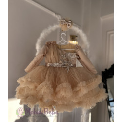 Rochie fete Beige Niara