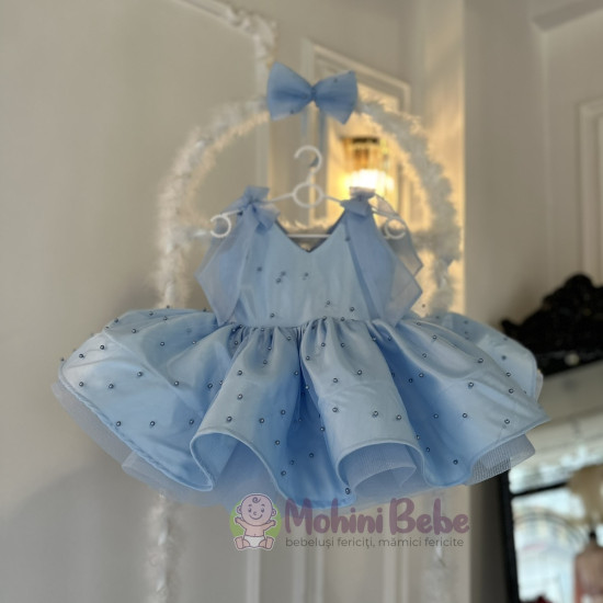Rochie printesa Blue Ingrid