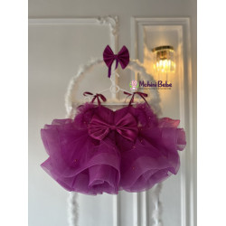 Rochie printesa Fucsia Pearl Cutie