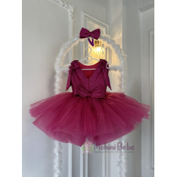 Rochie fete Fucsia Rosemarie