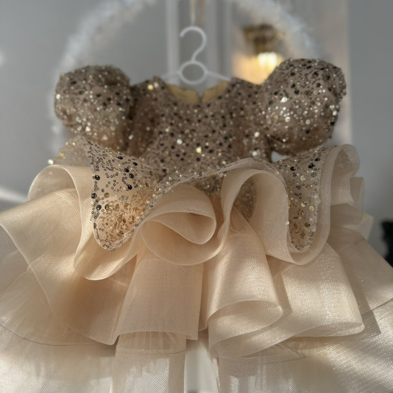 Rochie printesa Gold Saylor