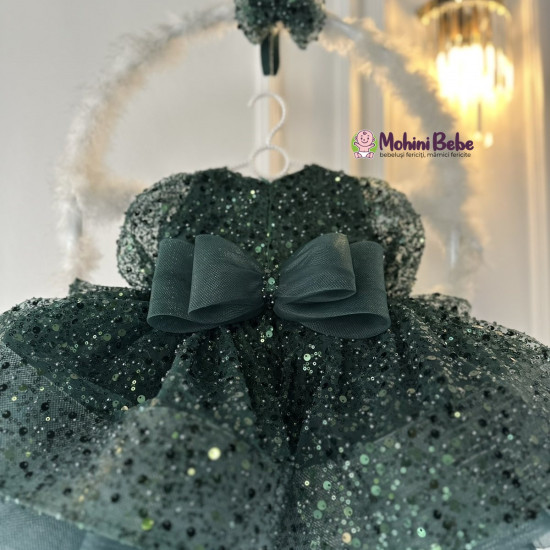 Rochie printesa Green Esmeray