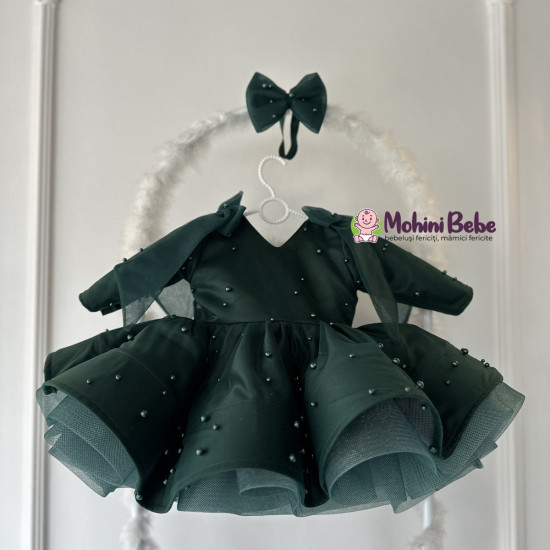 Rochie printesa Green New Ingrid