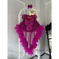 Rochie printesa Heaven Fucsia