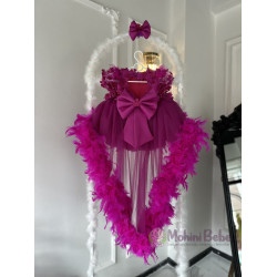 Rochie fete Heaven Fucsia