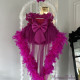 Rochie fete Heaven Fucsia