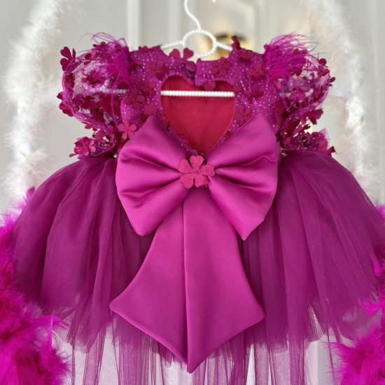 Rochie printesa Heaven Fucsia