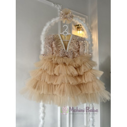 Rochie printesa Magic Gold