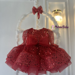 Rochie printesa New Red Esmeray