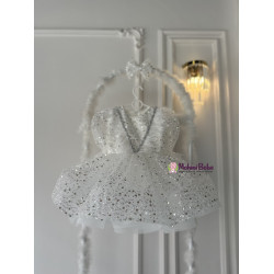 Rochie printesa New White Esmeray