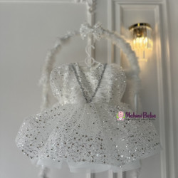 Rochie printesa New White Esmeray