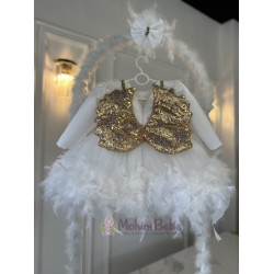 Rochie fete Niomie Gold