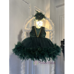 Rochie printesa Niomie Green