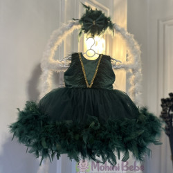 Rochie printesa Niomie Green