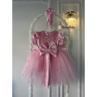 Rochie printesa Pearls Pink Annya