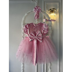 Rochie printesa Pearls Pink Annya