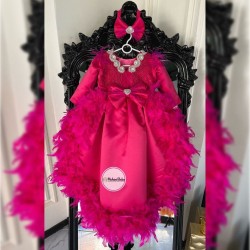 Rochie printesa Rafaella Fucsia