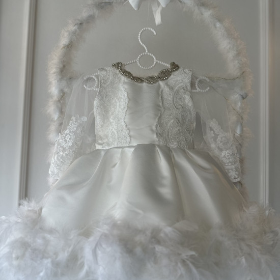 Rochie printesa Rafaella White