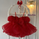 Rochie printesa Red Cataleya