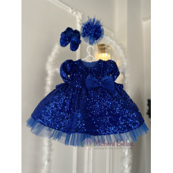 Rochie printesa Stephanie Blue