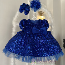 Rochie printesa Stephanie Blue