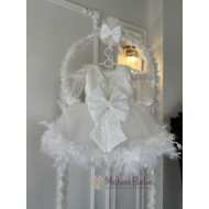 Rochie printesa White Marissa