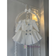 Rochie printesa White Merryn