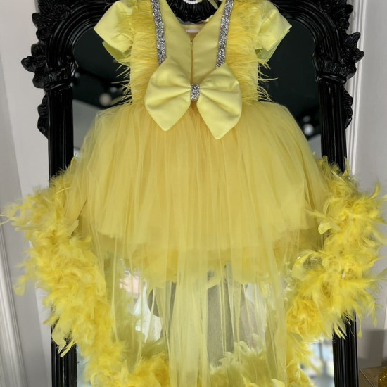 Rochie printesa Yellow Niomie Angel