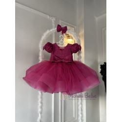 Rochie fete Baby Fucsia Rosemarie