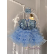Rochie printesa Magic Blue
