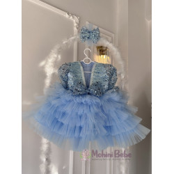 Rochie printesa Magic Blue