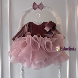 Rochie printesa Dusty Pink Alessandra