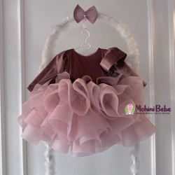 Rochie printesa Dusty Pink Alessandra