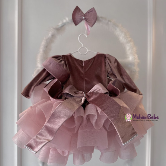 Rochie printesa Dusty Pink Alessandra