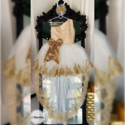 Rochie printesa Gold Princess