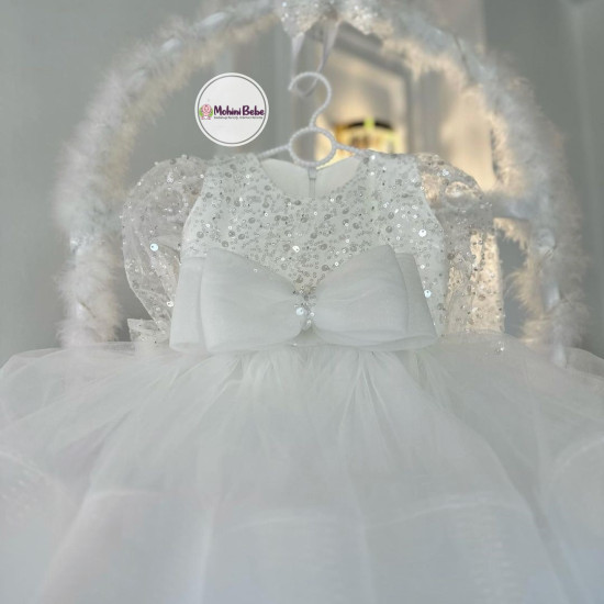 Rochie printesa White Zayna
