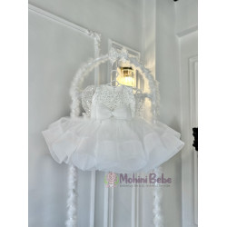 Rochie printesa White Zayna