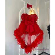 Rochie printesa Red Heaven
