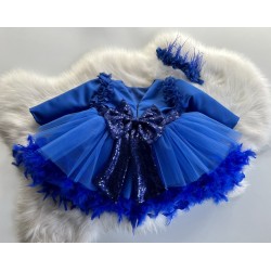 Rochie printesa Royal Blue Elsie
