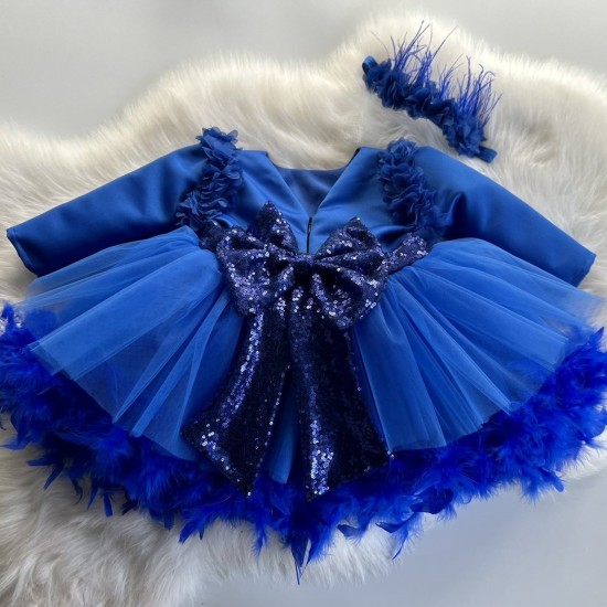 Rochie printesa Royal Blue Elsie