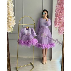 Set mama-fiica PURPLE DOWNS