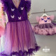 Set mama-fiica Purple Little Butterfly